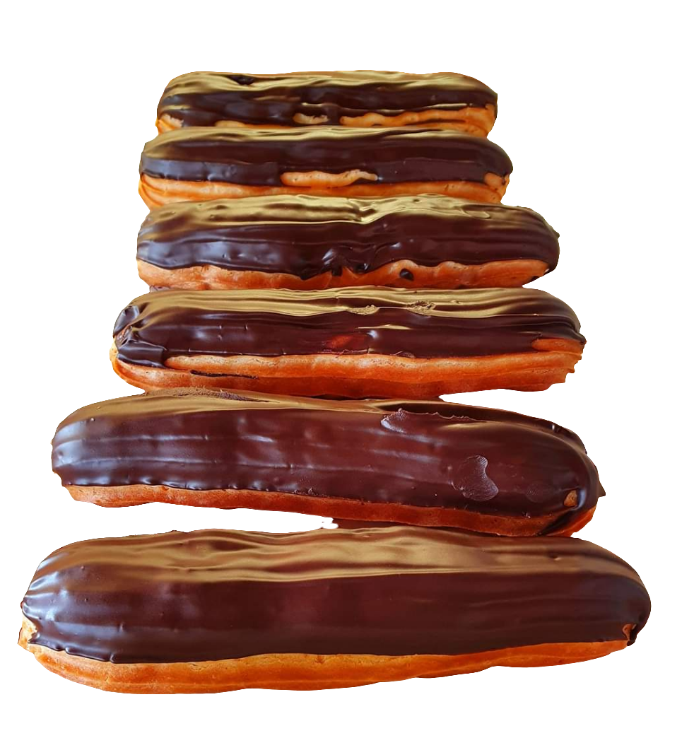 Plain Dark Chocolate Eclairs
