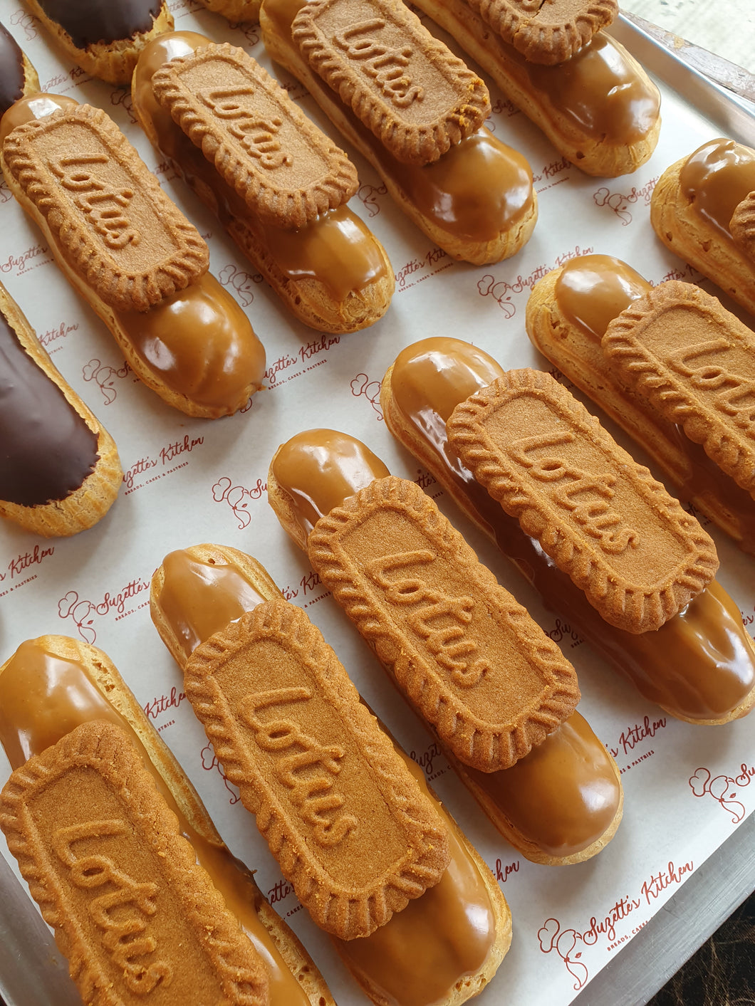 Biscoff Eclairs